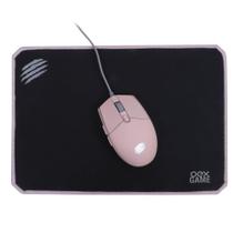 Kit Gamer Combo Arya Mouse 2400Dpi + Mousepad Rosa Mc104 Oex - Oex'