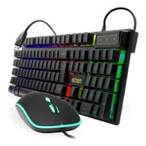 Kit Gamer Exbom BK-G550 Preto RGB 2400dpi