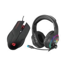 Kit Gamer Fortrek Headset BlackFire + Mouse Tarantula OM-702