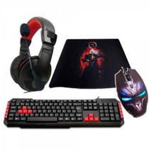 Kit Gamer G-Fire Teclado, Mouse , Headset e Mousepad - Kt1427E22214 - T-FIRE
