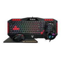 Kit Gamer Gamdias Teclado + Mouse + Headset + Mouse Pad Poseidon M2