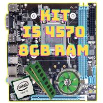 Kit Gamer Intel I5 4570 + 8gb Ddr3 + H81 1150 M.2 Gigalan Usb 3.0