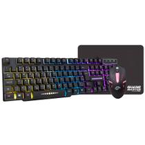 Kit Gamer KM52 K-Mex RGB - Teclado Anti-Ghosting KM52, Mouse M0A8 1000 DPI, Mousepad FX-X2218 - B3KM5228U11CB1X