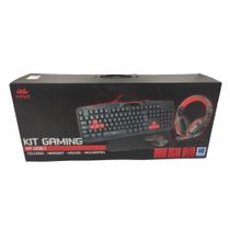 Kit Gamer Knup Mouse Teclado Headset