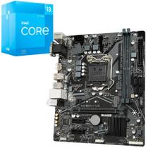 Kit Gamer Placa-Mãe H410M 2X Ddr4 32Gb + Processador Intel Core I3 12100F Turbo 4.30Ghz 4 Núcleos 8 Threads 12Mb