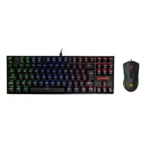 Kit Gamer Redragon - Teclado Mecânico + Mouse Cobra M711 Preto - S118