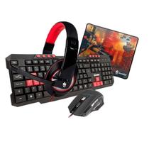 Kit Gamer - Teclado - Mouse - Hadset - Mausepad