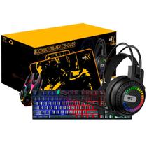 Kit Gamer Ultimate Brx 4 Em 1 , Teclado, Headset, Mouse 1200 Kit Gamer Ultimate Brx 4 Em 1 , Teclado, Headset, Mouse 1200