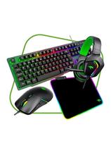 Kit Gamer Viper Pro Naja Headset, Teclado, Mouse e Mousepad