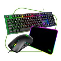 Kit gamer viper pro naja teclado, mouse e mousepad