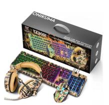 Kit Gaming Onikuma Tz3001 - Teclado + Mouse + Headset