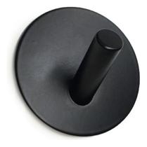 Kit gancho adesivo de parede porta cabide suporte preto