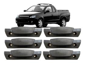 Kit Gancho da Caçamba Montana 2003 2004 2005 2006 2007 2008 2009 2010 6 Peças