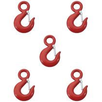 Kit Gancho De Aço Com Olhal E Trava 800kg 1/4'' - 5,0001 (Com 5 Unidades) - Nord Kit Gancho De Aço Com Olhal E Trava 800kg 1/4'' - 5,0001 (Com 5 Unidades) - Nord