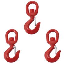 Kit Gancho Olhal Giratório 1000kg Com Trava Grau 8 - 7,0002 (Com 3 Unidades) - Nord