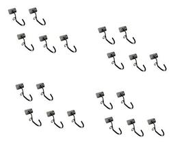 Kit Gancho Pendurar Bicicleta Parede Suporte Bike 20 unidades