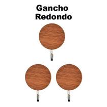 Kit Gancho Redondo Para Parede Auto Adesivo 3 Peças 123 Útil