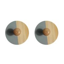 kit Ganchos de Bambu com Adesivos (2 Peças) kit Ganchos de Bambu com Adesivos (2 Peças)
