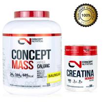 Kit ganho de peso concept (mass 3kg + crea 300g)
