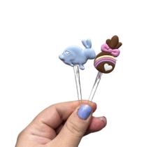 Kit Garfinhos/Palitinhos Emborrachado-Páscoa 2pçs