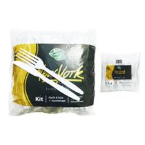 Kit garfo e faca guardanapo - new york - c/50 kit - Pratika