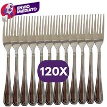 Kit Garfo Refeição Mesa Jogo Aço Inox Premium Talher Cozinha Restaurante Bar Buffet Churrasco Kit Garfo Refeição Mesa Jogo Aço Inox Premium Talher Cozinha Restaurante Bar Buffet Churrasco