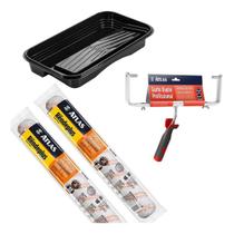 Kit Garfo Suporte Duplo + 2 Rolos Big Antigota 46cm+ Bandeja Kit Garfo Suporte Duplo + 2 Rolos Big Antigota 46cm+ Bandeja