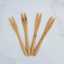 Kit garfos fruta bambu 4 pcs - MARTIPLAST Kit garfos fruta bambu 4 pcs - MARTIPLAST