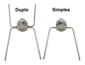 Kit Garfos Para Maquina De Assar Frango 2 Simples 4 Duplos