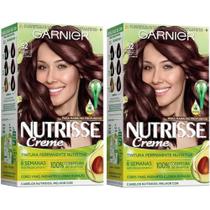 Kit Garnier Nutrisse - Coloração 52 Marrom Açaí/Ivete