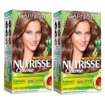 Kit Garnier Nutrisse - Coloração 61 Café Gelado Kit Garnier Nutrisse - Coloração 61 Café Gelado