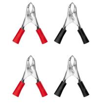Kit garra jacaré isolante abertura de 21 mm 4 peças - BOM-5581