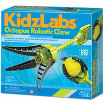 Kit Garra Robótica de Polvo - Octopus Robotic Claw - KidzLabs - 03434 - 4M