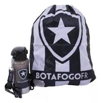 Kit Garrafa 500Ml Com Mochila Botafogo