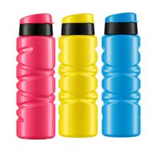 Kit Garrafa de Água Style Fluorescente Academia Treino 750ml Garrafinhas -