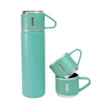 Kit garrafa isotérmica 400ml com 2 canecas Kit garrafa isotérmica 400ml com 2 canecas