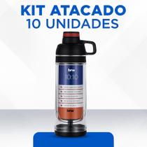 Kit Garrafa Plástica Porta Celular Transparente 500ml Brw 10 Unidades Kit Garrafa Plástica Porta Celular Transparente 500ml Brw 10 Unidades