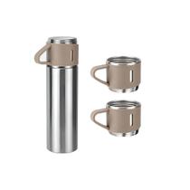 Kit Garrafa Térmica Coffee com 3 Xícaras Praticidade e Estilo para Servir em Qualquer Lugar