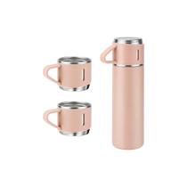 Kit Garrafa Térmica Coffee com 3 Xícaras Praticidade e Estilo para Servir em Qualquer Lugar Kit Garrafa Térmica Coffee com 3 Xícaras Praticidade e Estilo para Servir em Qualquer Lugar