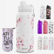 KIT Garrafa Térmica Gocase Fresh 950ml com saquinho protetor