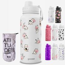 KIT Garrafa Térmica Gocase Fresh 950ml com saquinho protetor