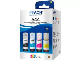 Kit Garrafas de Tinta Epson T544, 4 Cores - T544520-4P