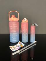 Kit Garrafas Squeeze - Salmon&Azul