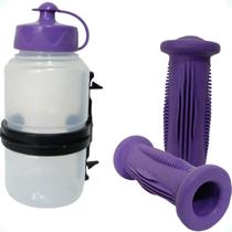 Kit Garrafinha e Manopla Para Bicicleta do Aro 12 Nathor