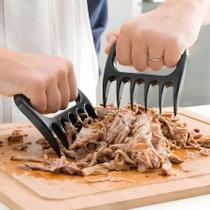 Kit Garras Urso Desfiar Cortador De Carne Churrasco 2 Peças
