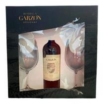 Kit Garzon Reserva Tannat com 2 Taças Cristal Bohemia