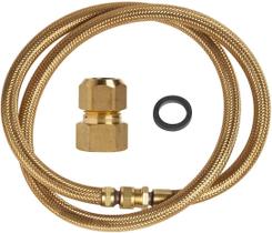 Kit Gás Encanado Mangueira Cobre Haenke 4m + Adaptador