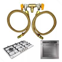 KIT GÁS PARA INSTALAÇÃO FORNO E COOKTOP - 0,60m KIT GÁS PARA INSTALAÇÃO FORNO E COOKTOP - 0,60m