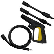 Kit Gatilho com Baioneta Bico Leque e Mangueira Nylon 3m Compatível com Lavajato Vonder LAV1300 Kit Gatilho com Baioneta Bico Leque e Mangueira Nylon 3m Compatível com Lavajato Vonder LAV1300