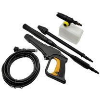 Kit Gatilho com Mangueira 5M Bico Leque Turbo Snow Foam para Lavajato WAP Silent Power 2800